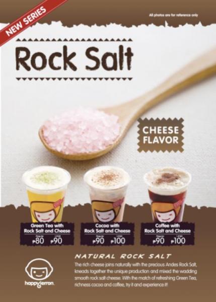 Green Tea With Rock Salt And Cheese