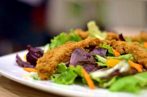 Chicken Fingers Salad