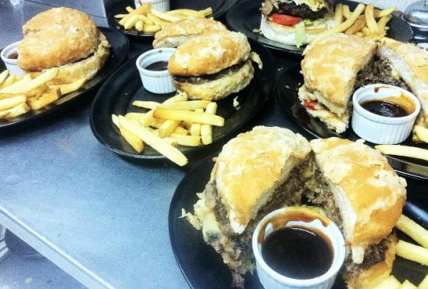 Deep Fried Burger