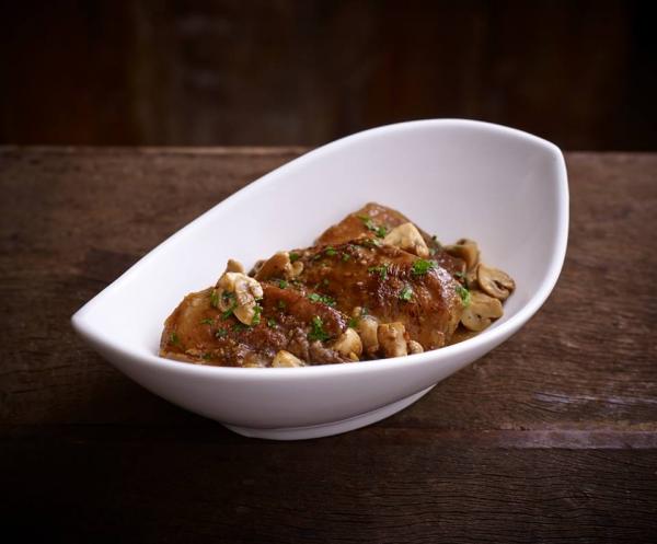 Sauteed Lengua With Mushrooms Salpicao