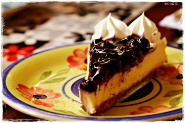Blueberry/Cherry Cheesecake