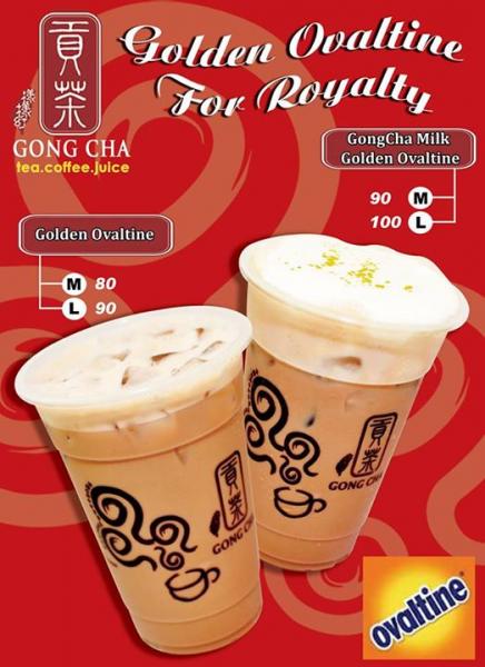 Gong Cha Milk Golden Ovaltine