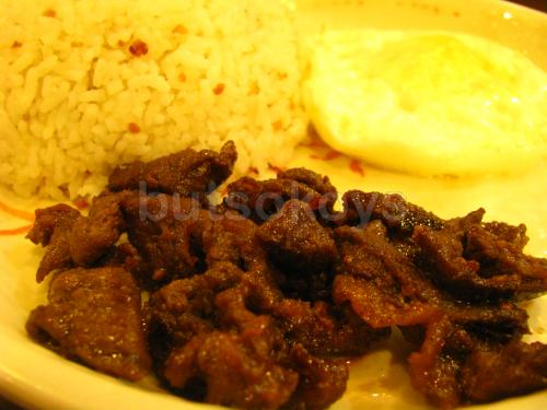 Beef Tapa With Garlic Rice