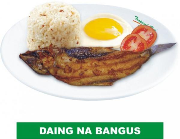 Daing Na Bangus Breakfast Meal