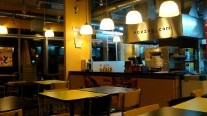 yellow cab counter