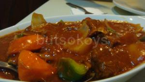 spicy beef caldereta