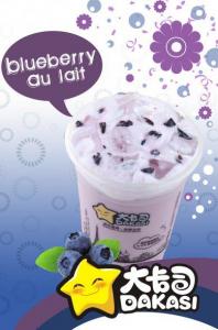 Blueberry au lait
