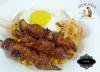 Barbecue and egg